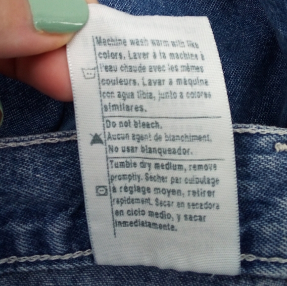 Carhartt Original Dungaree Fit Blue Jeans 100% Cotton 48X30 - Picture 5 of 11